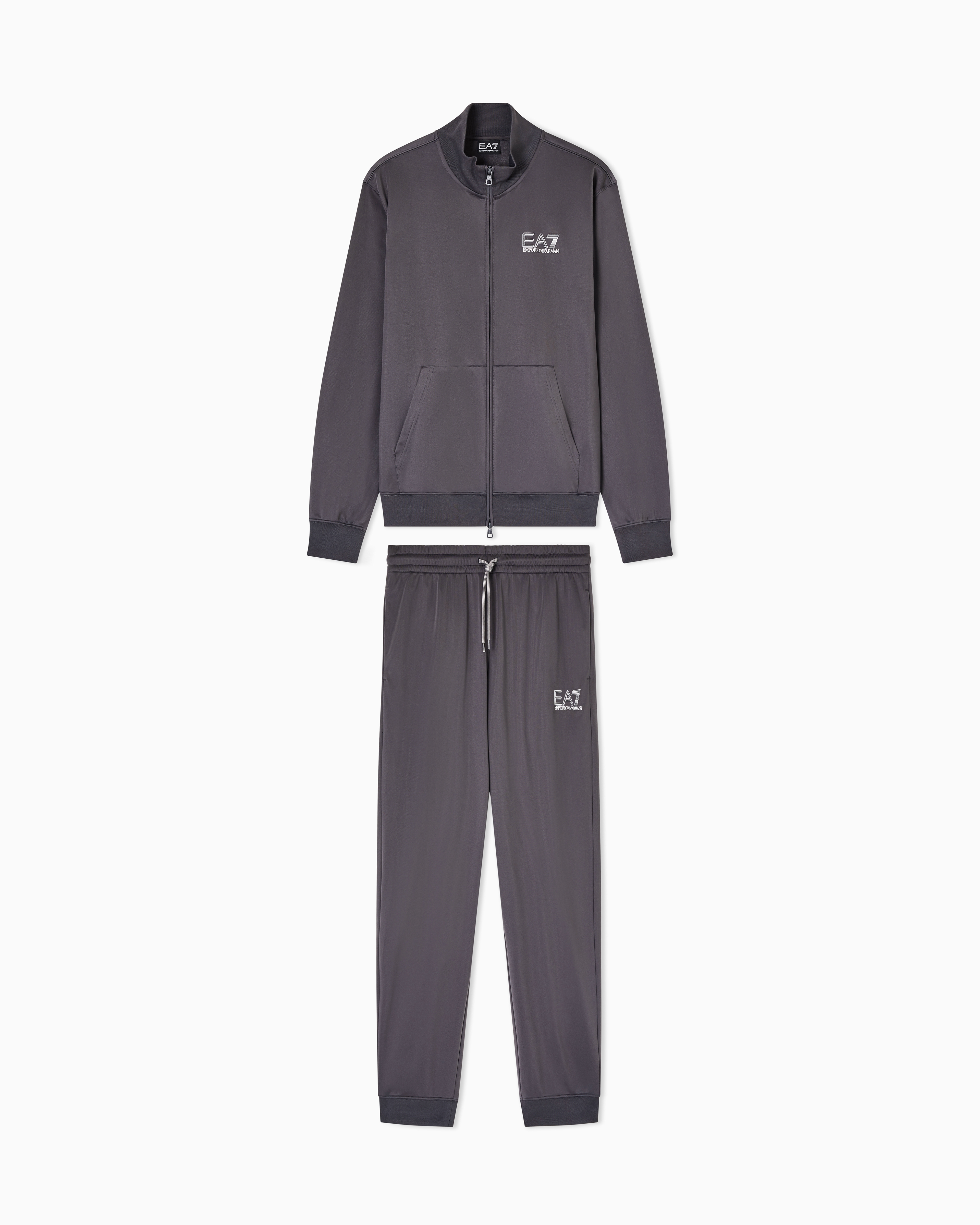 Visibility technical-fabric tracksuit