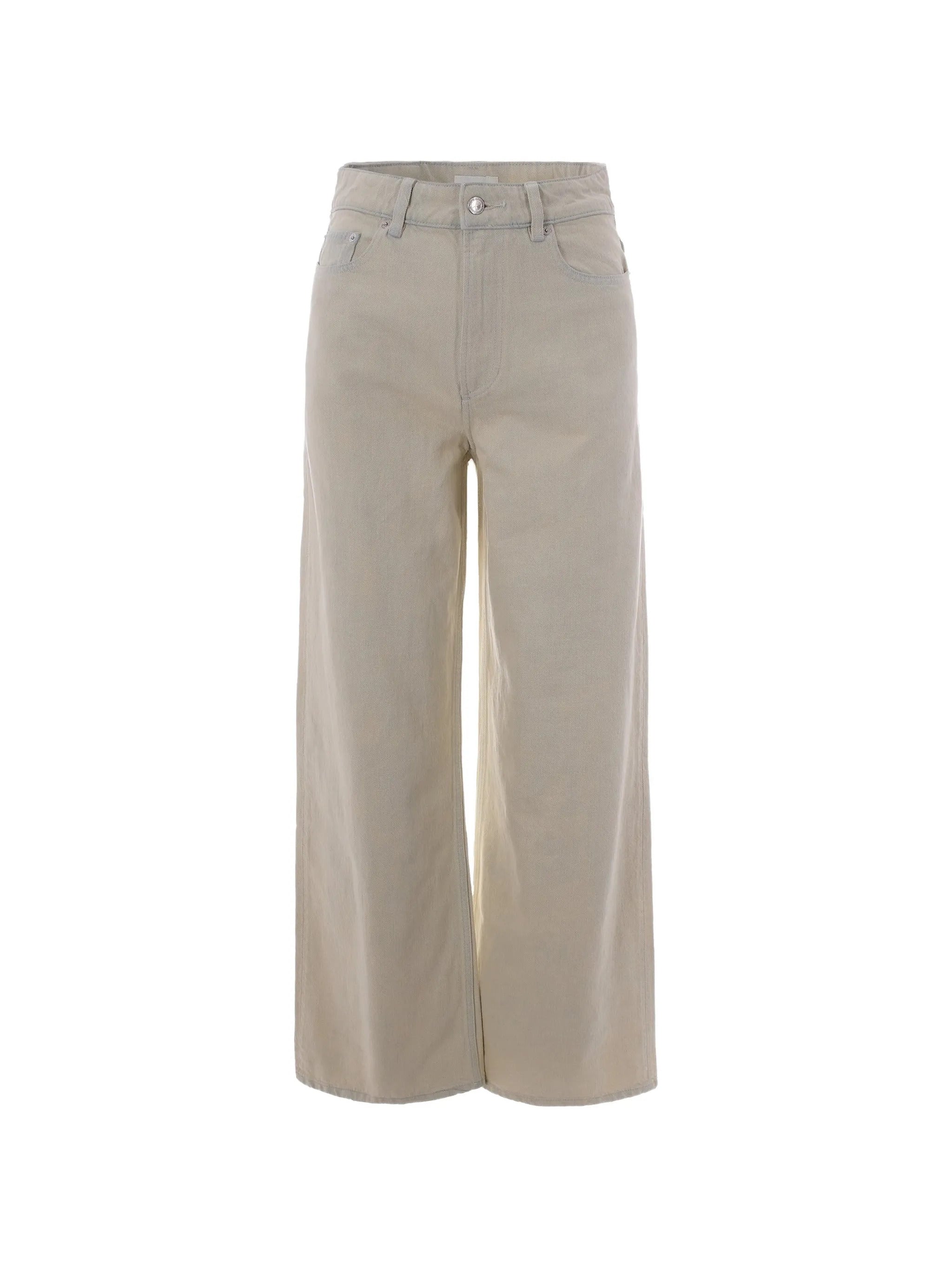 A. p.c. Women's 5-Pocket Cotton Jeans with Front Button and Zip Closure, Size 25