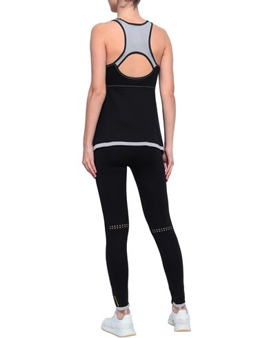 Sàpopa Woman Tank top Black Size XS Nylon, Polyester, Elastane