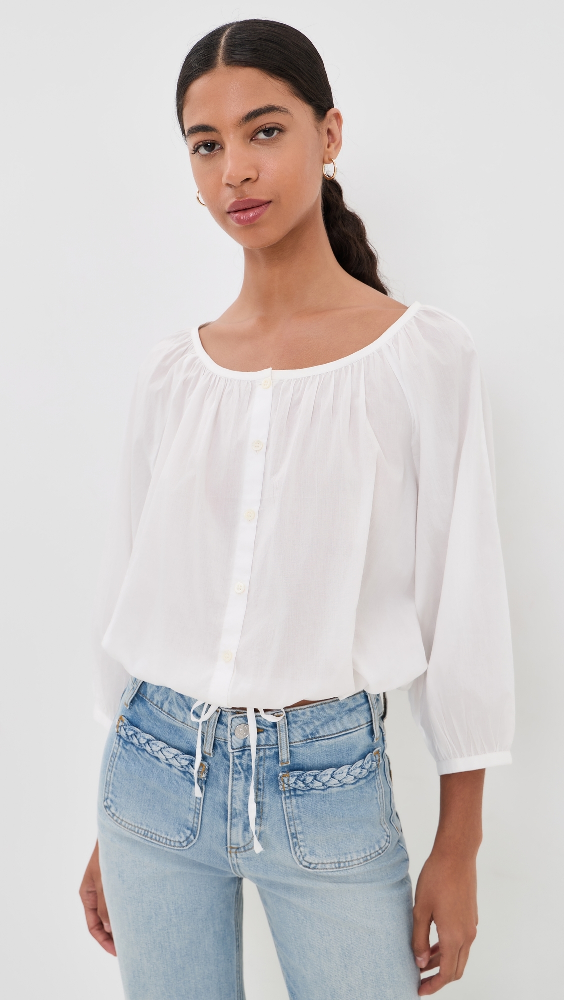 Kinzie Top White