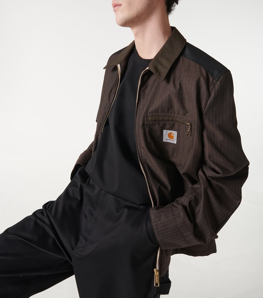 X Carhartt striped jacket