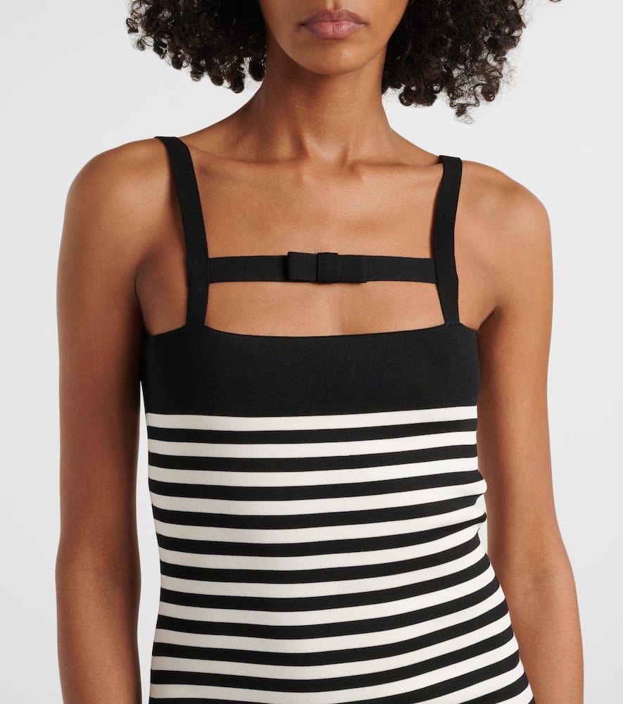 Striped minidress