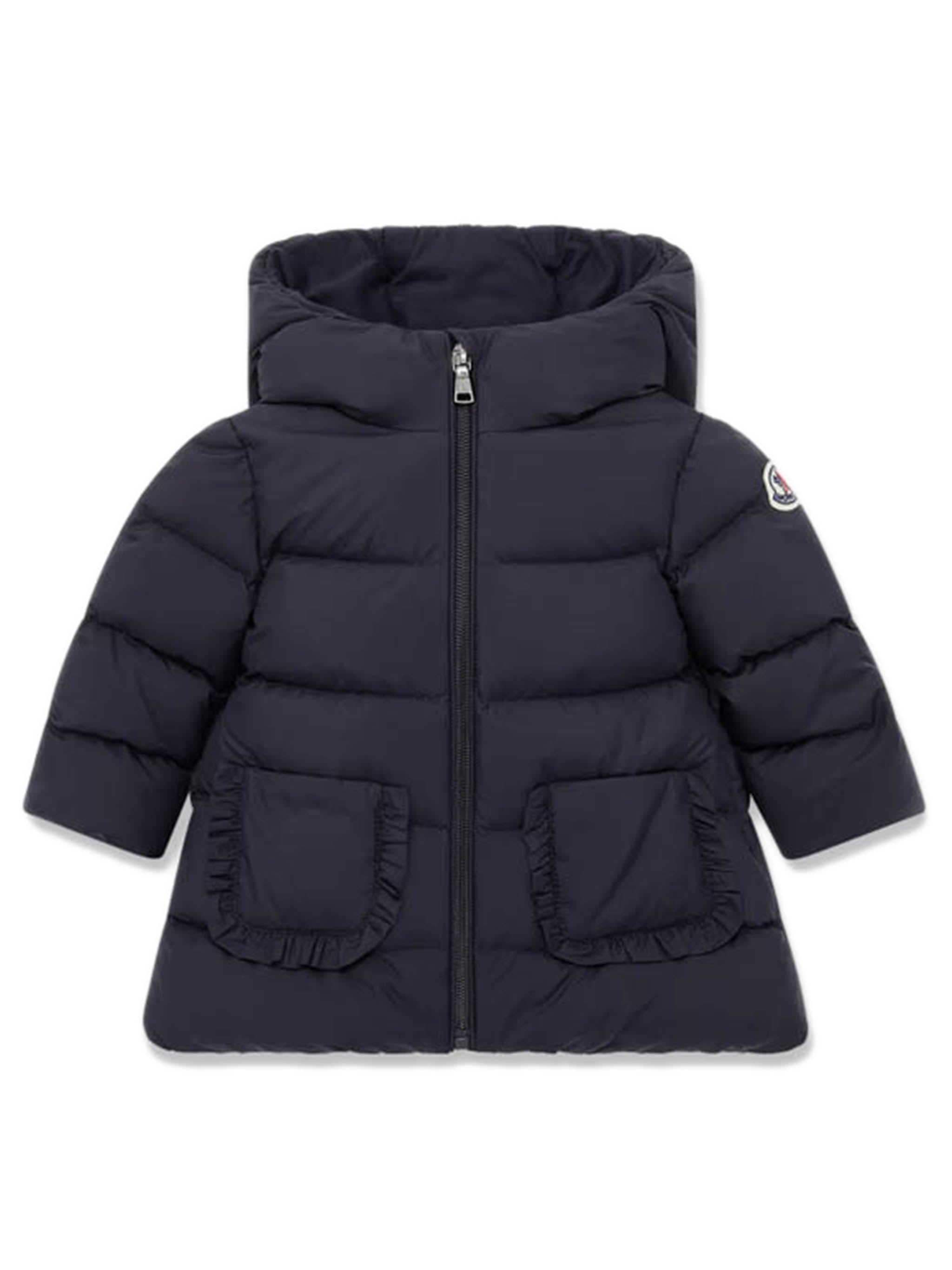 Kids Down-Filled Adjustable Hooded Coat