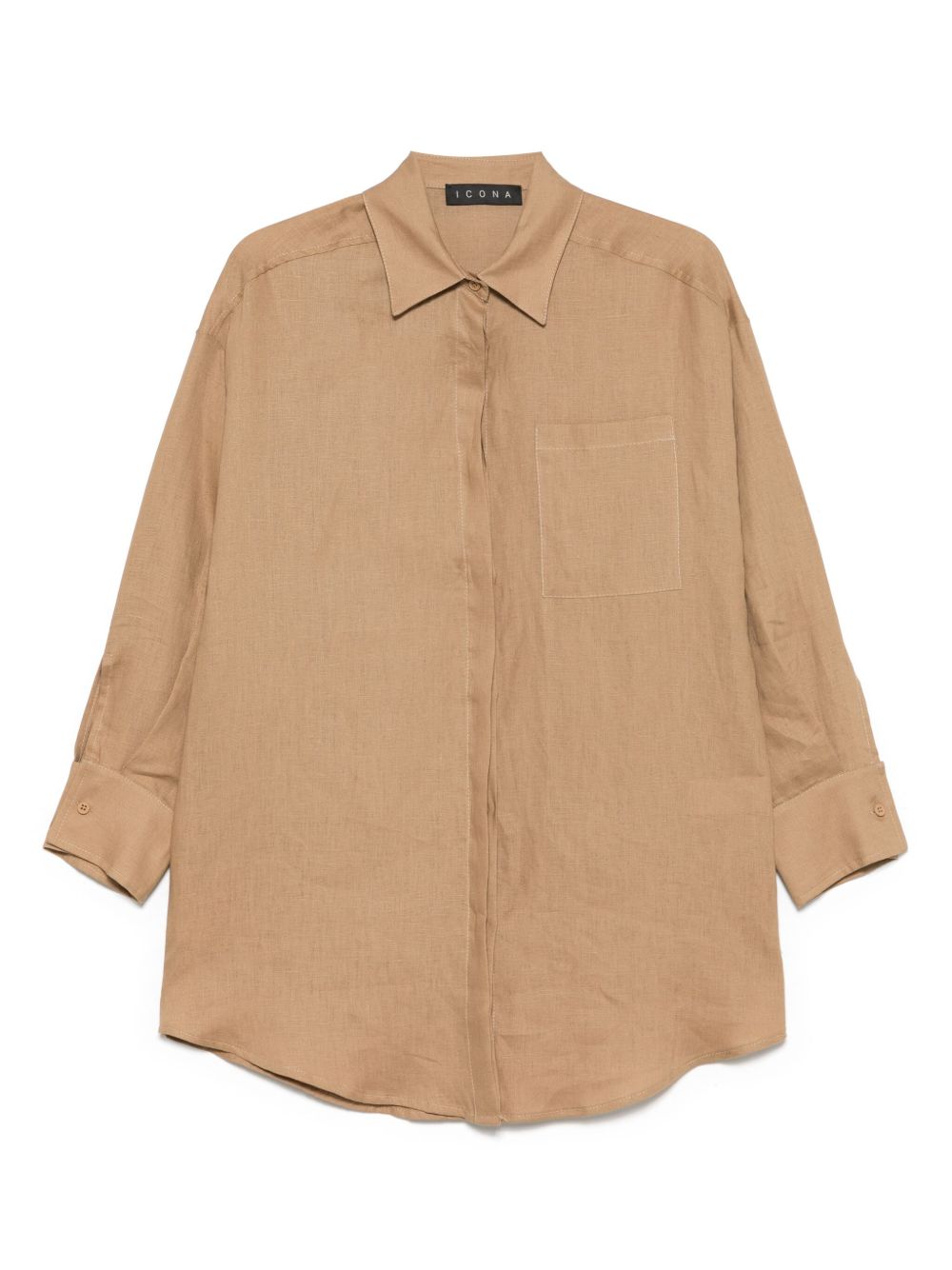 Kaos linen shirt - White