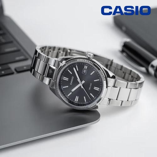 Casio 백화점AS 카시오 빈티지 클래식 MTP-1302D-1A1VDF 메탈 시계 남여공용 손목시계 지코스모 공식수입
