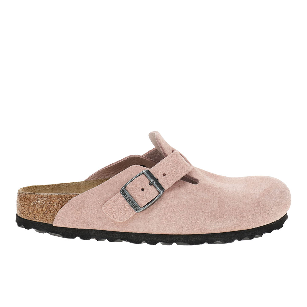 Sneakers Birkenstock Boston Suede Leather Pink Clay