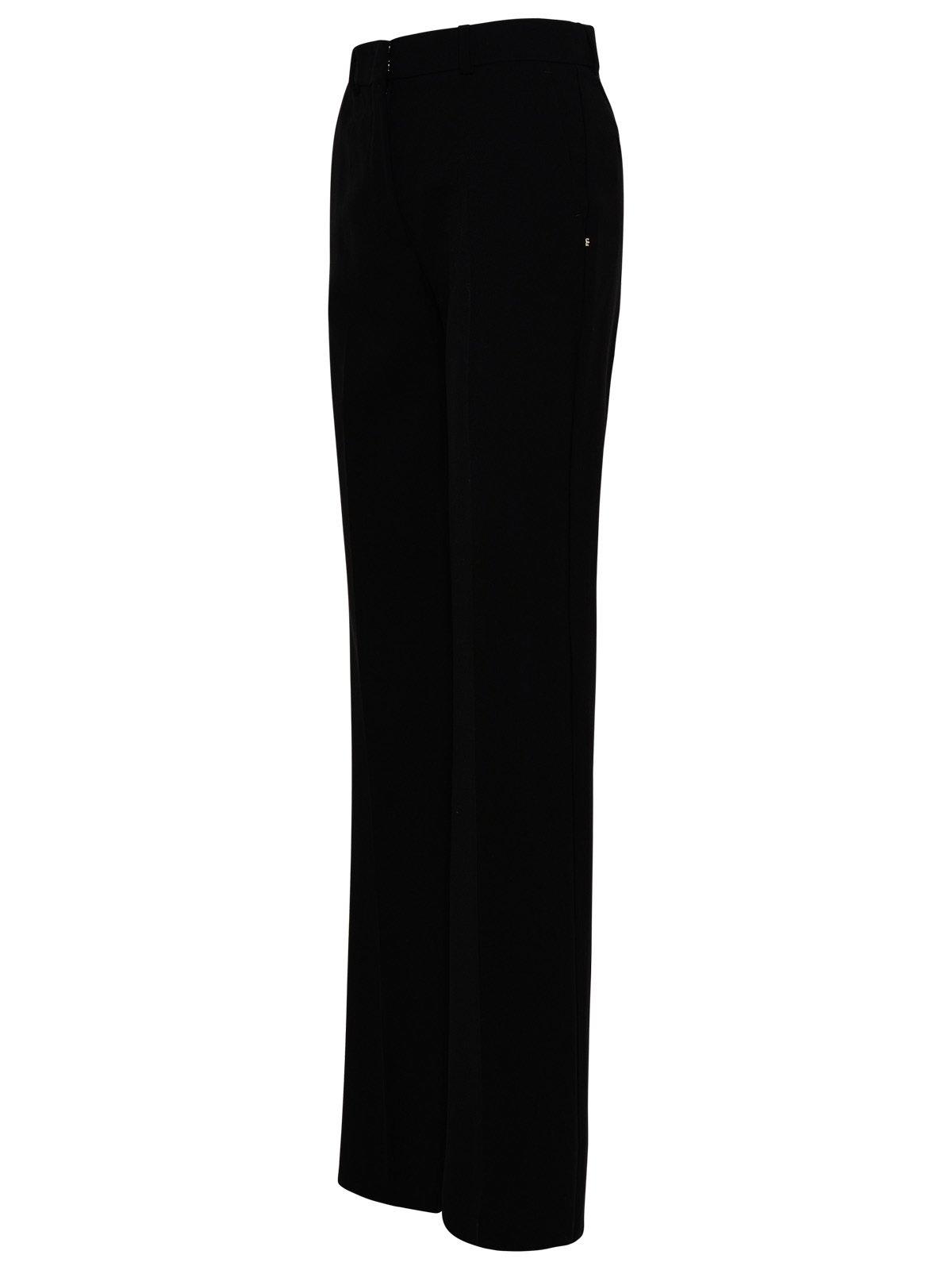 Wide-Leg Tailored Trousers