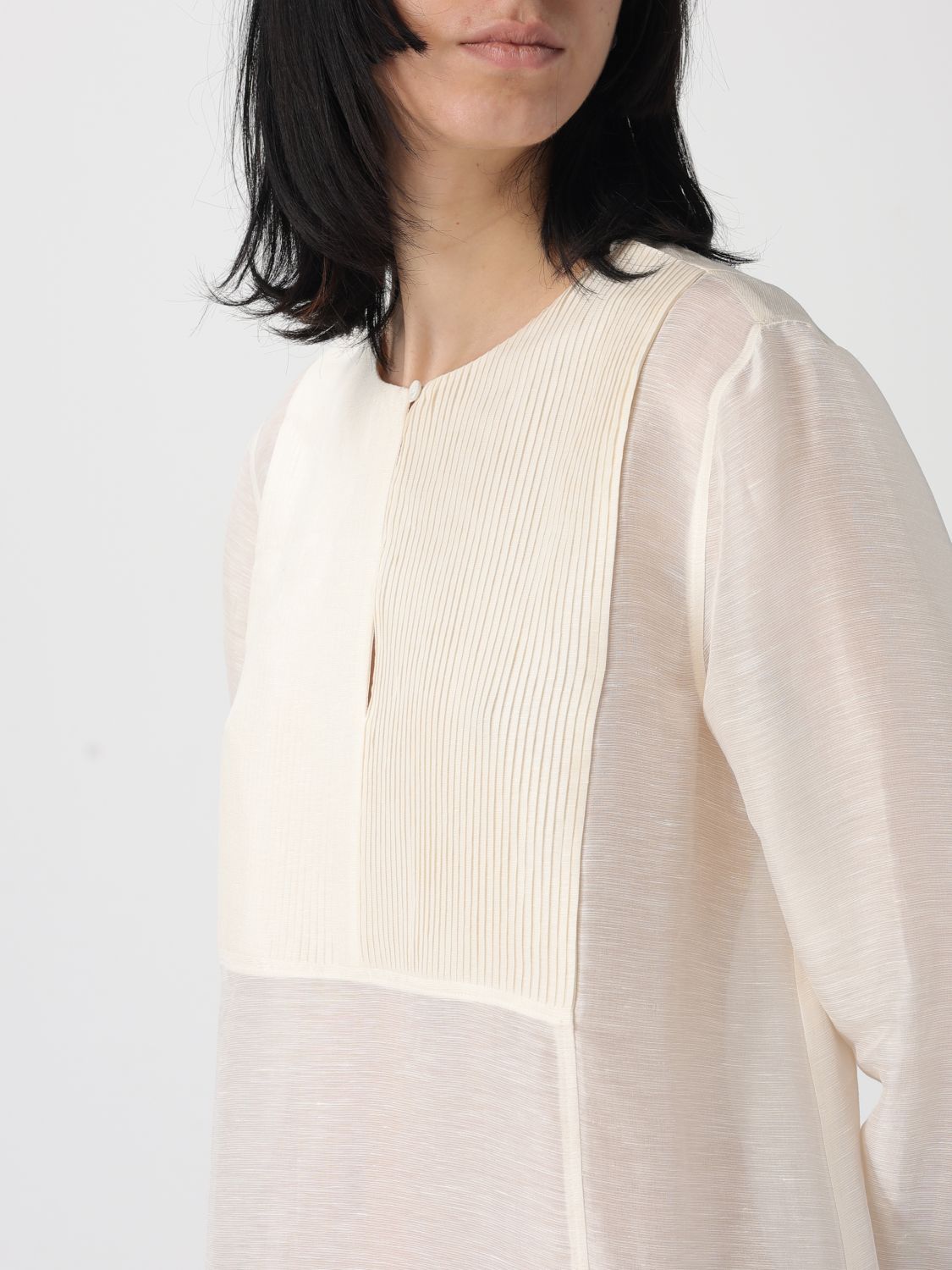 Dress Woman color Ivory