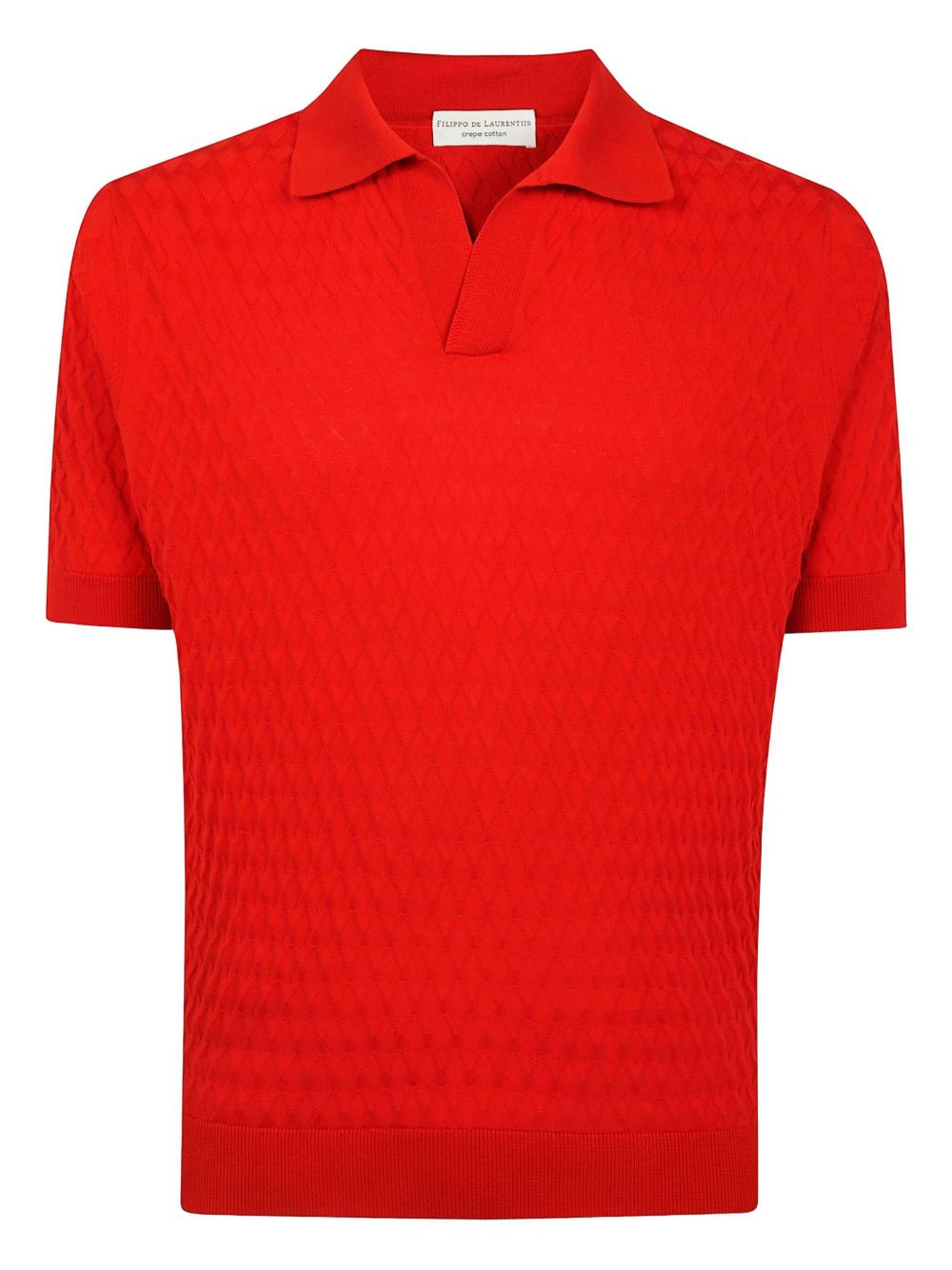 Filippo De Laurentiis cotton polo shirt - Red