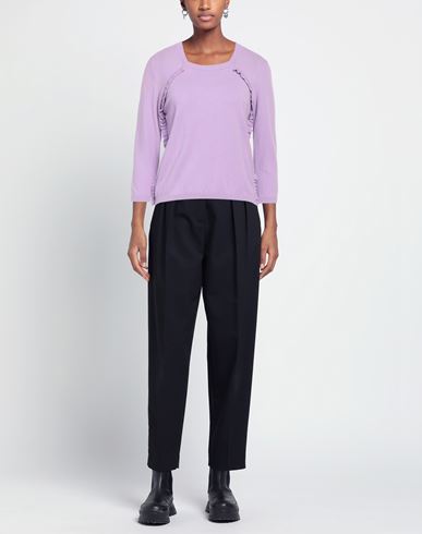 Woman Sweater Lilac Size S Viscose, Polyester