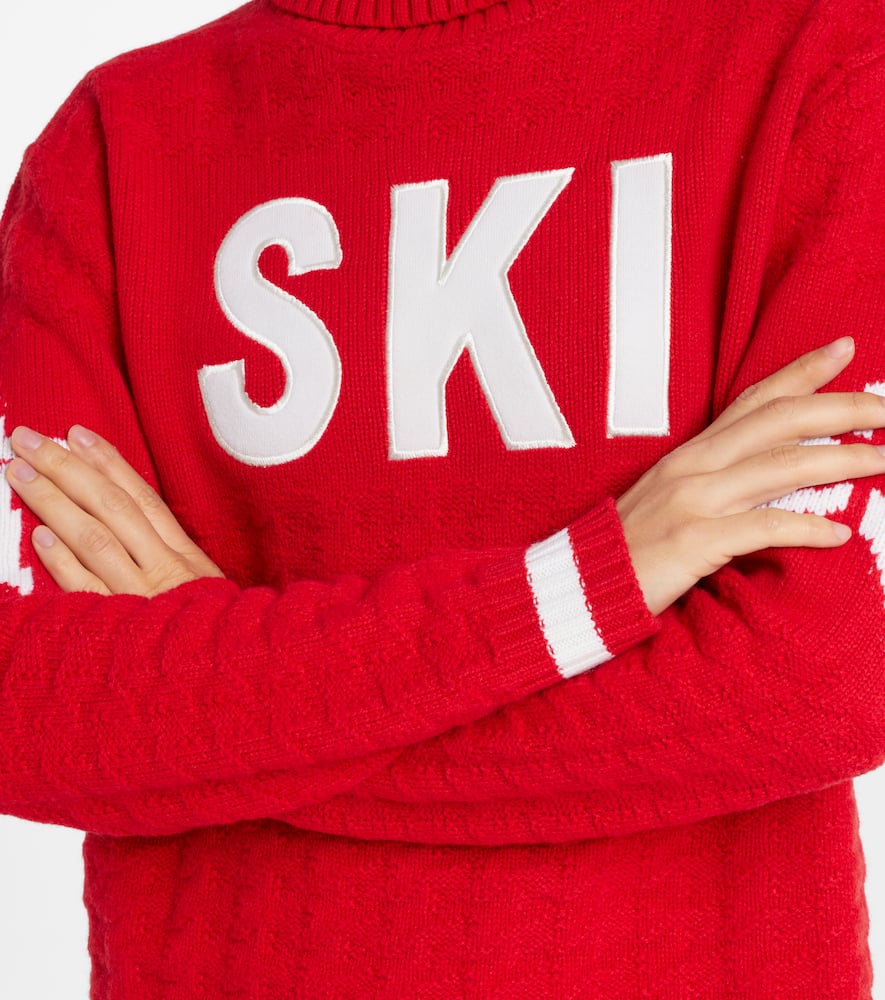 Glacier wool turtleneck sweater