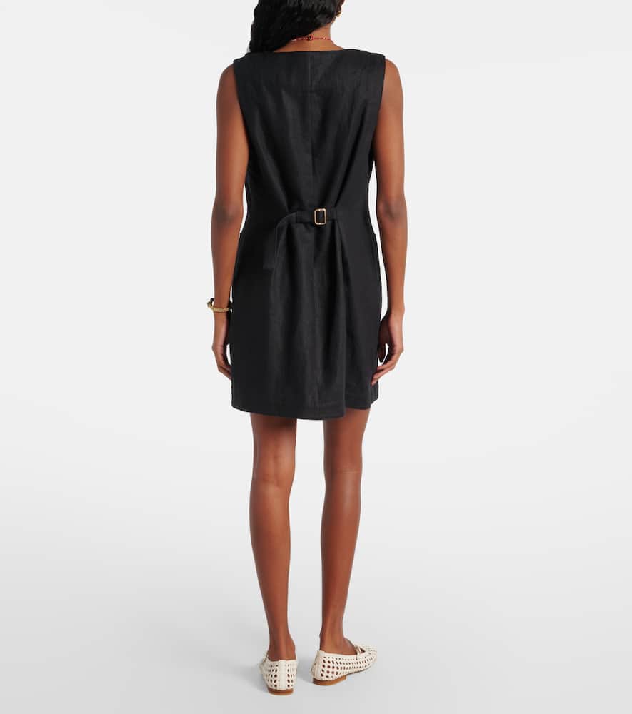 Emma linen minidress