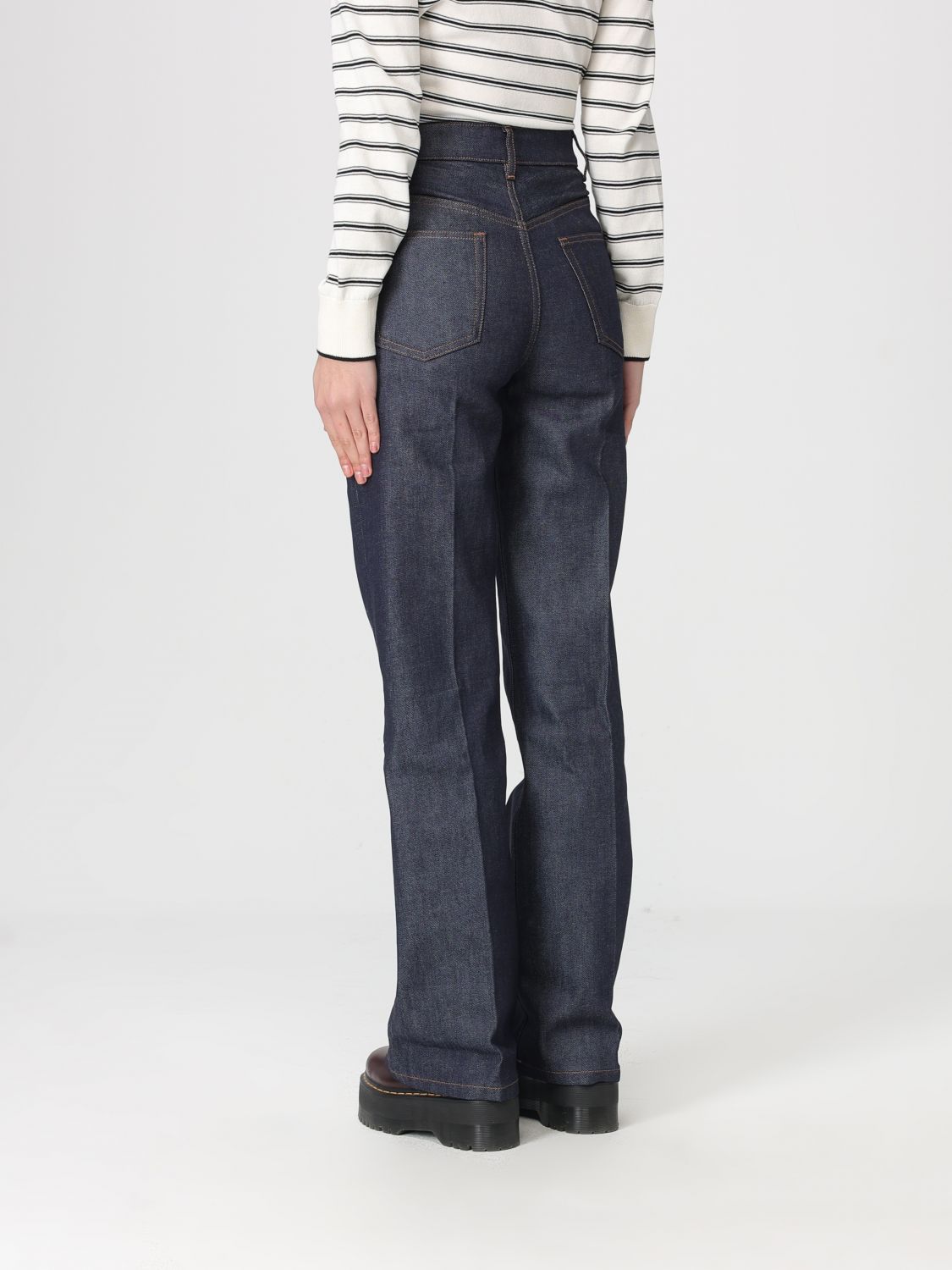 Jeans A. P.C. Woman color Blue