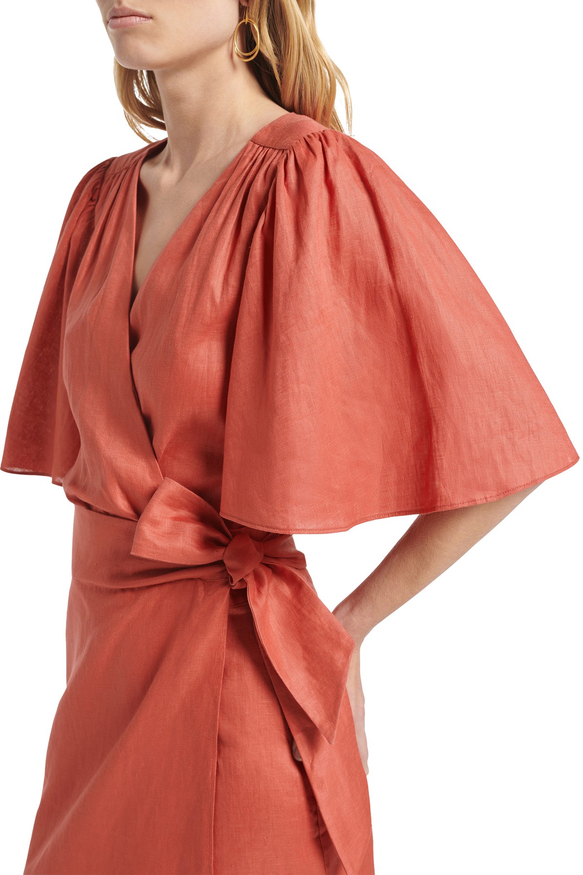 Tabasco wrap dress