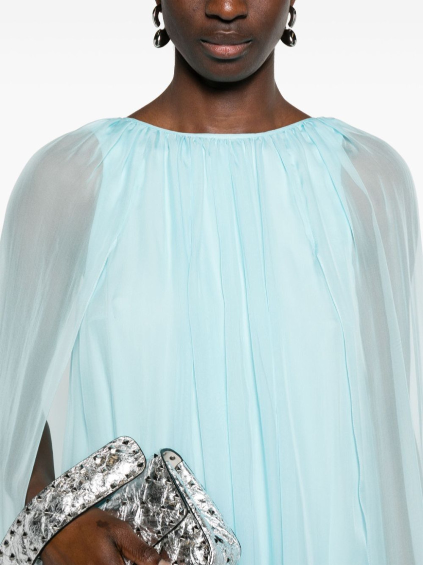 - Silk Midi Dress