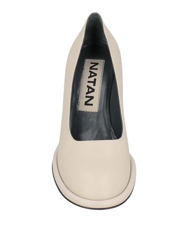 Woman Pumps Ivory Size 8.5 Leather