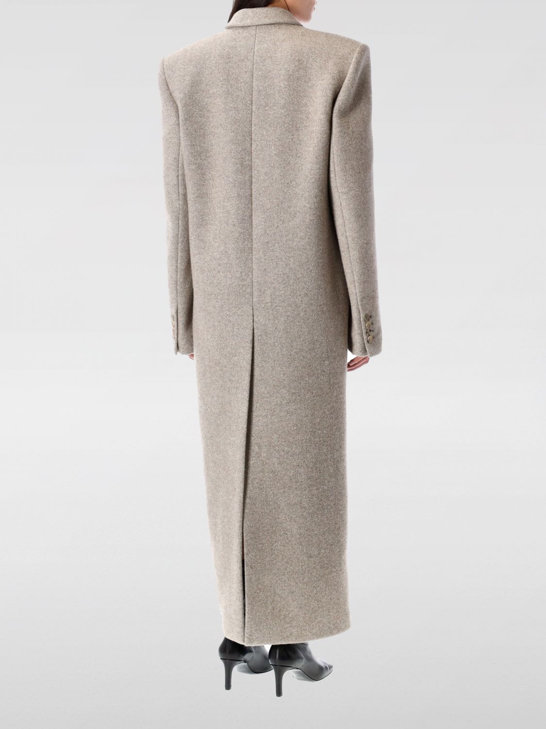 Double-breasted coat - Neutrals