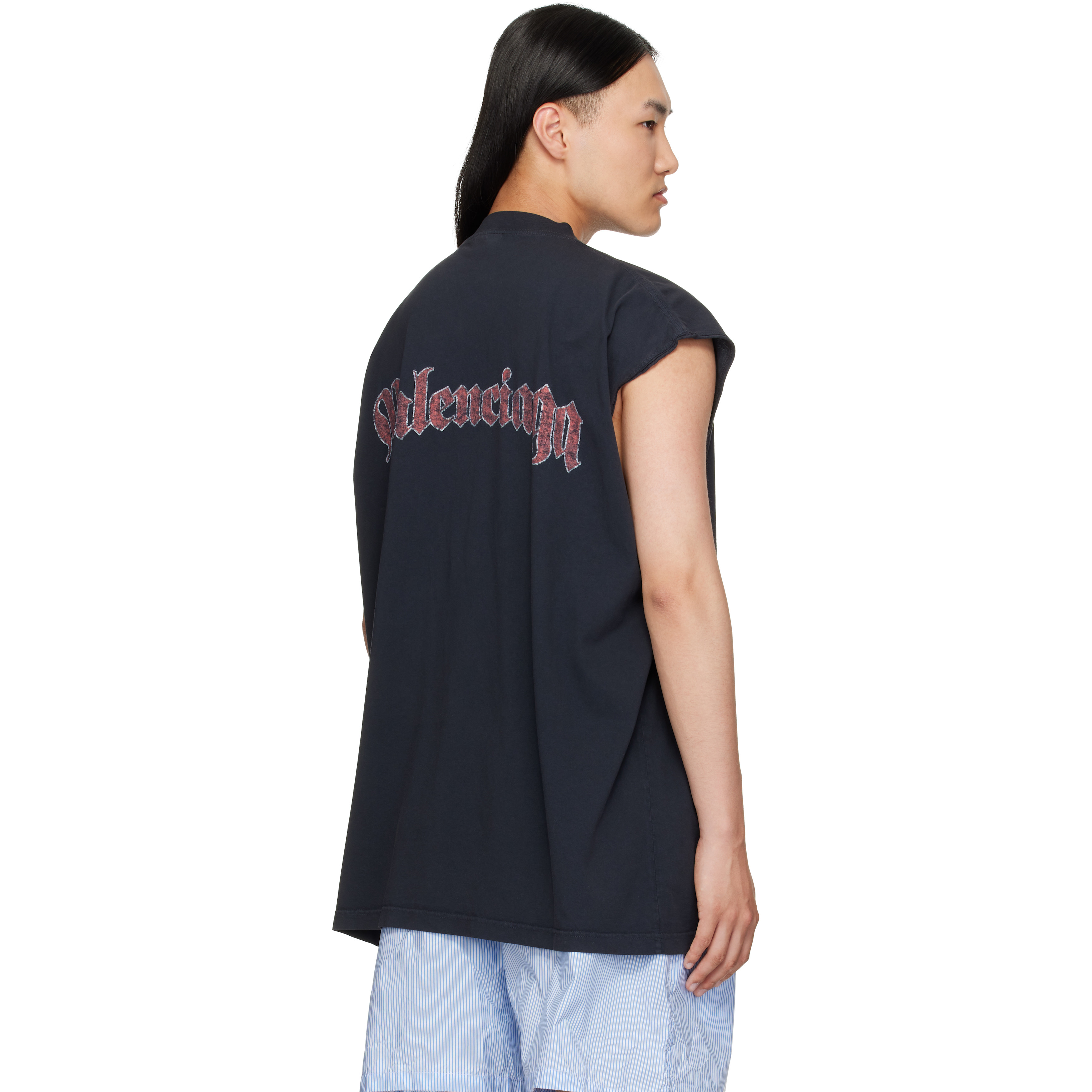 Black Spiral Crest T-Shirt
