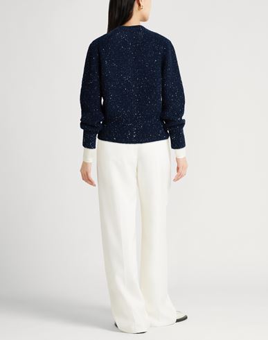 Woman Cardigan Navy Size 4 Mohair wool, Nylon, Cotton, Wool