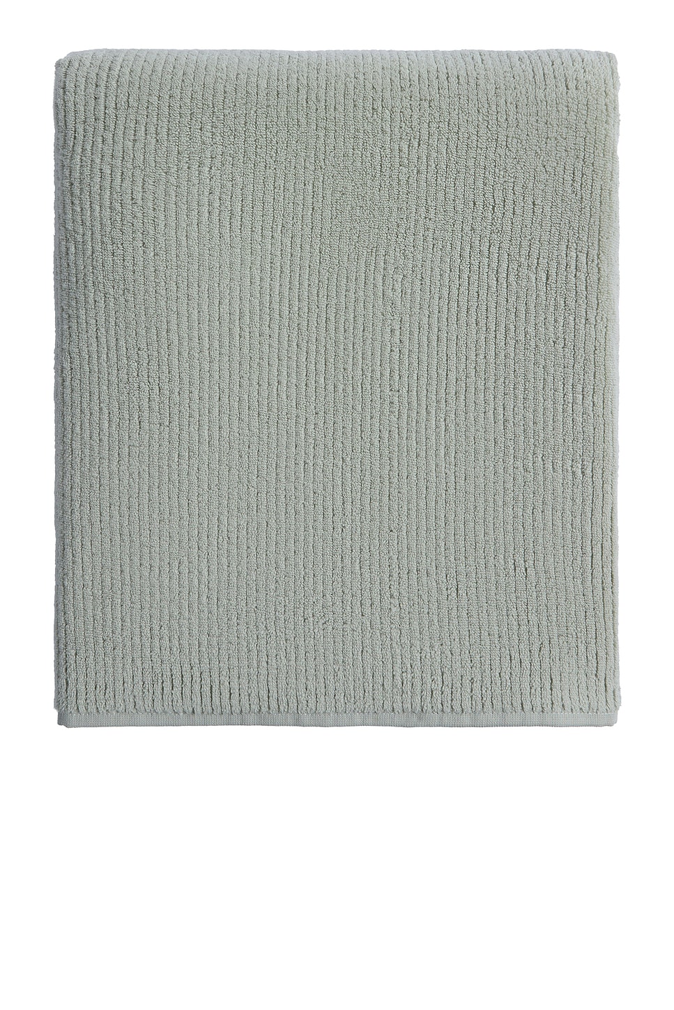 Parachute Soft Rib Bath Sheet Towel in Sage - Green. a