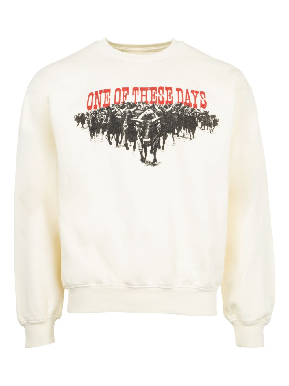 Graphic-print sweatshirt - White