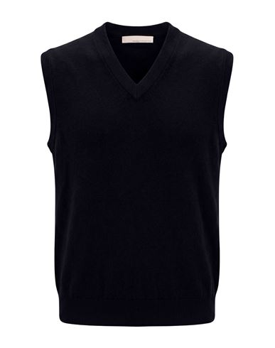 Man Sweater Midnight blue Size L Virgin Wool