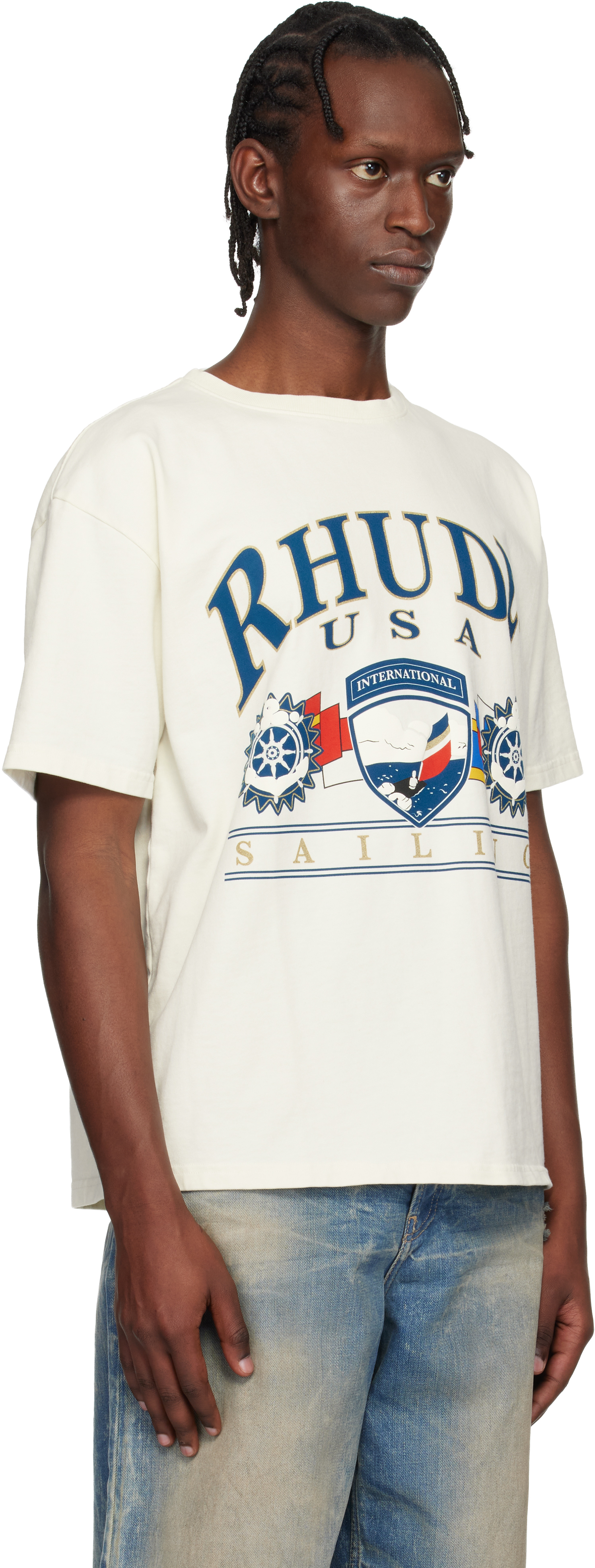 Off-White USA Sailing Icon T-shirt