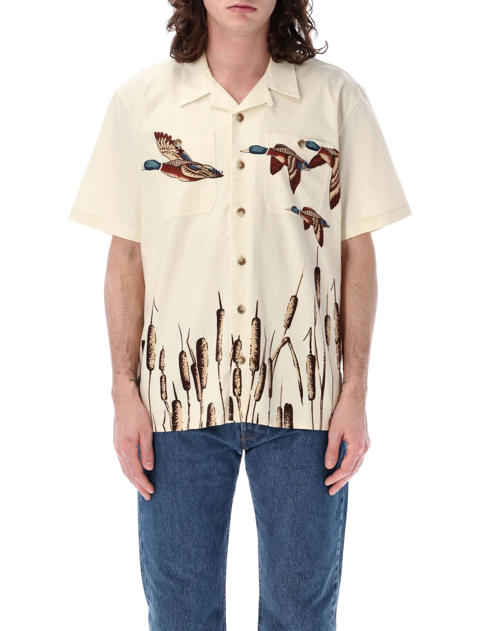 Rustic Short Sleeve Camp Shirt