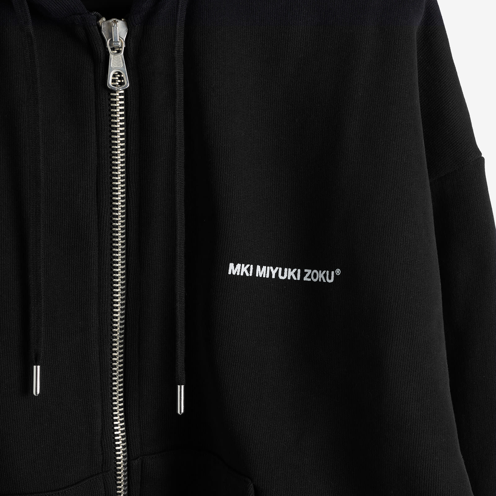 Men's Uniform Zip Hoodie Black
