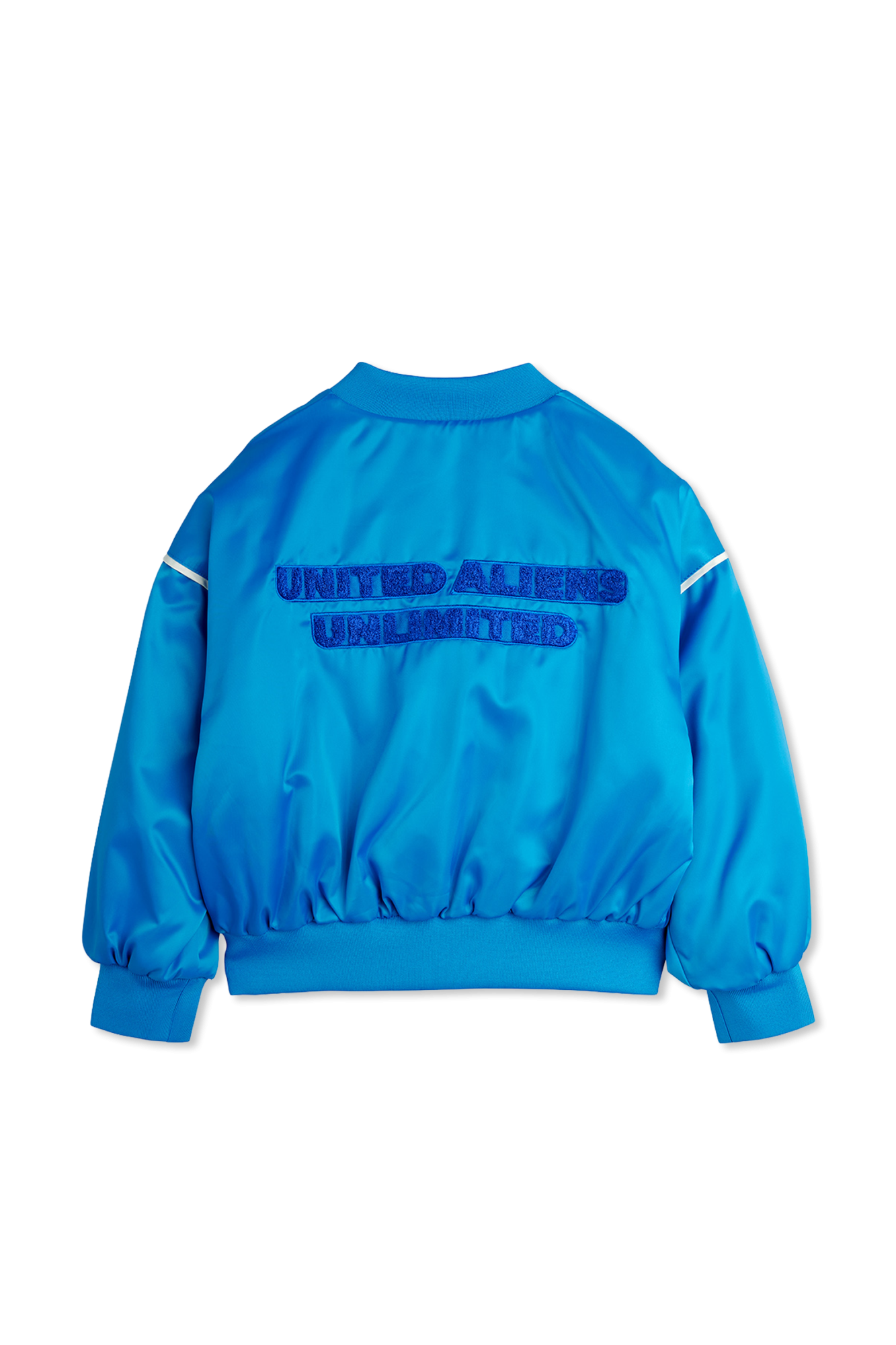 Insulated Bomber Jacket, Unisex, Blue