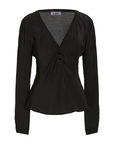 Woman Top Black Size M Viscose