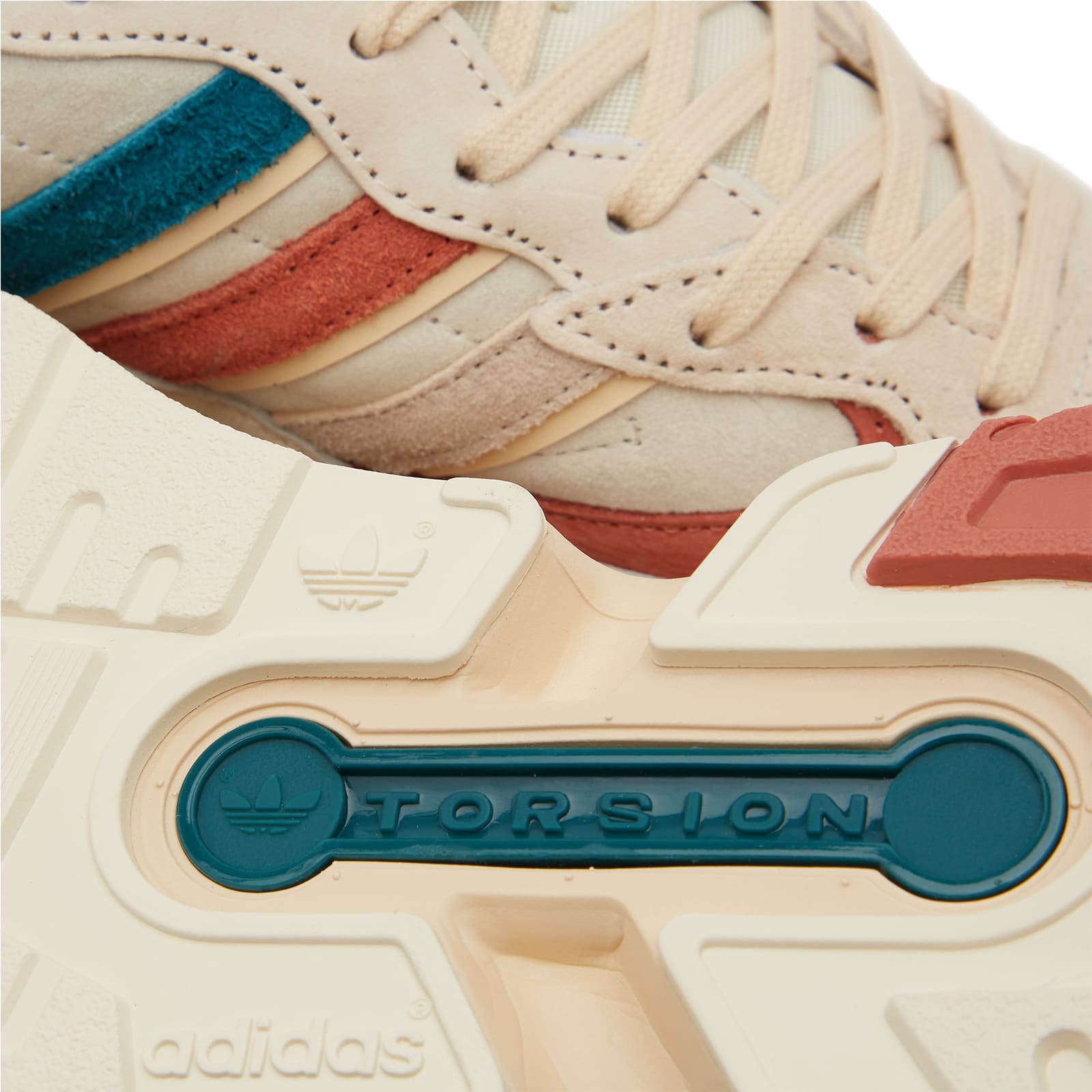 END. X Torsion Super 'Equals' Sneakers in Legend Earth/Bold Green