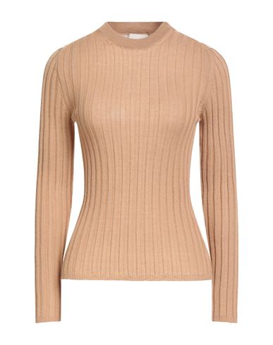 Alysi Woman Sweater Camel Size M Wool, Acrylic, Mohair wool, Polyamide