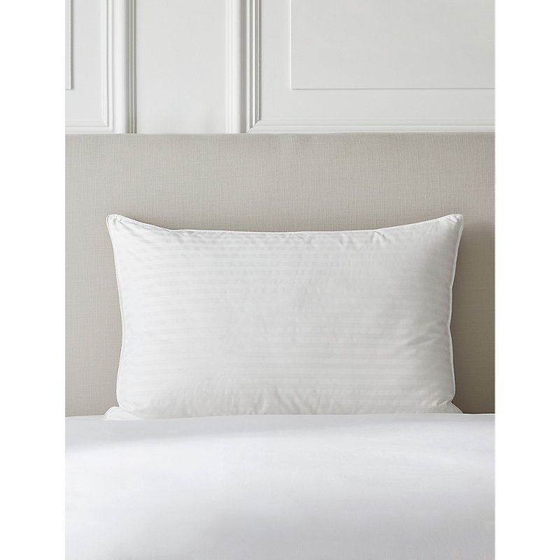 None/Clear Hungarian Striped Standard Goose-down Pillow 50cm x 75cm Standard