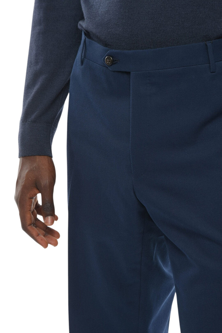 Blue Tailored Trousers