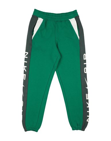 Kid Boy Pants Green Size 10 Cotton, Polyester
