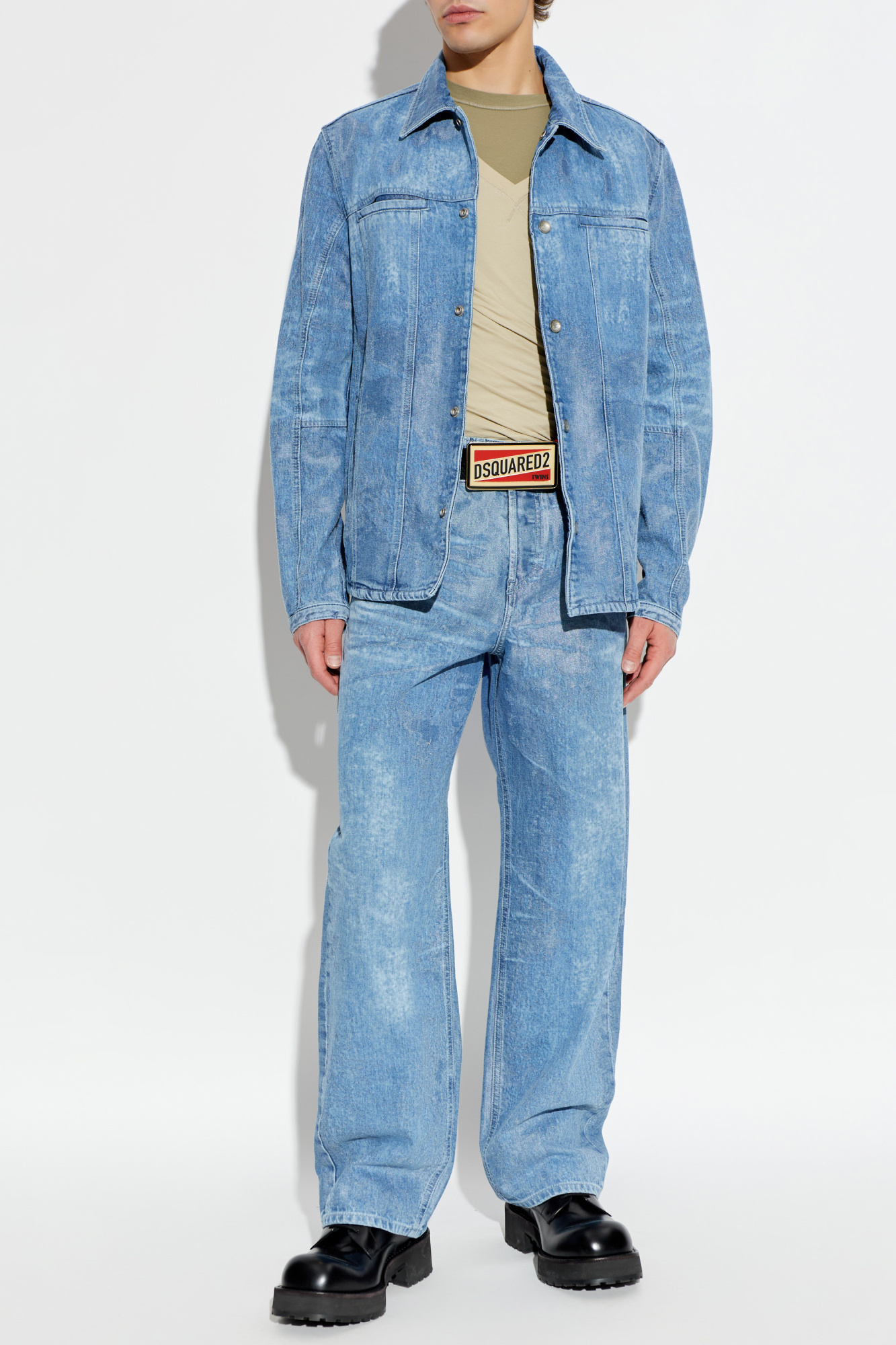‘2001 D-MACRO-FSI1’ Jeans, Men's, Blue