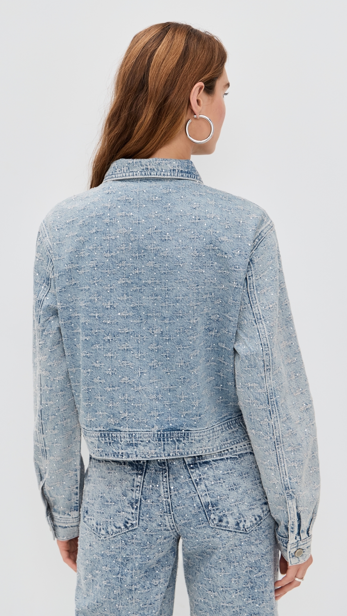 Crystal Denim Jacket Indigo1070