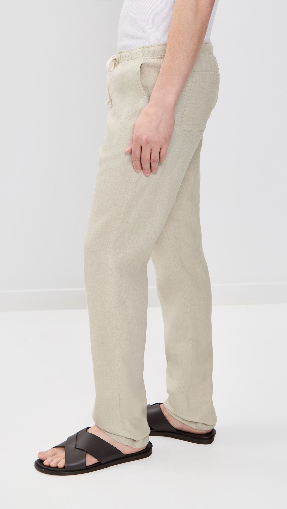 Linen Bo Pants Bone