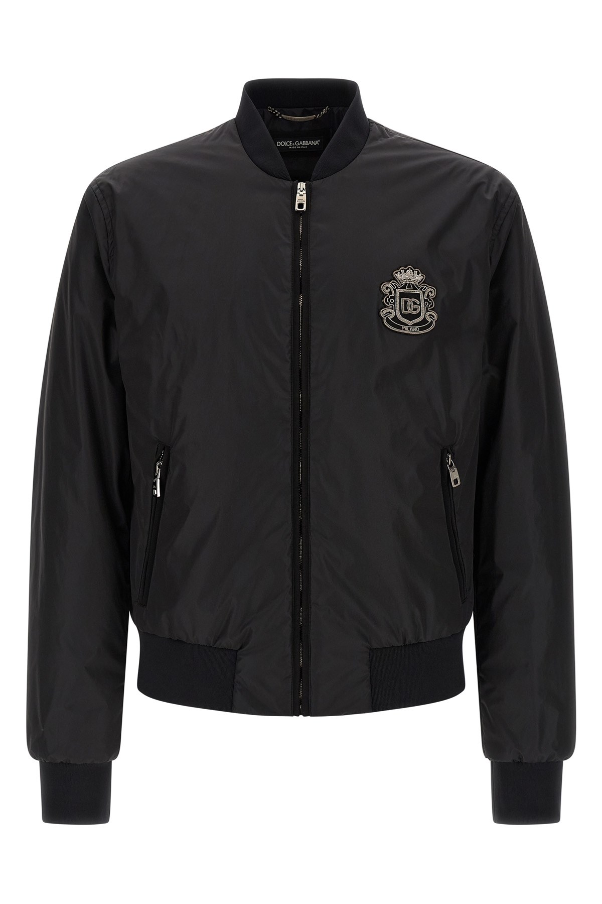 'Dg' Patch Bomber Jacket