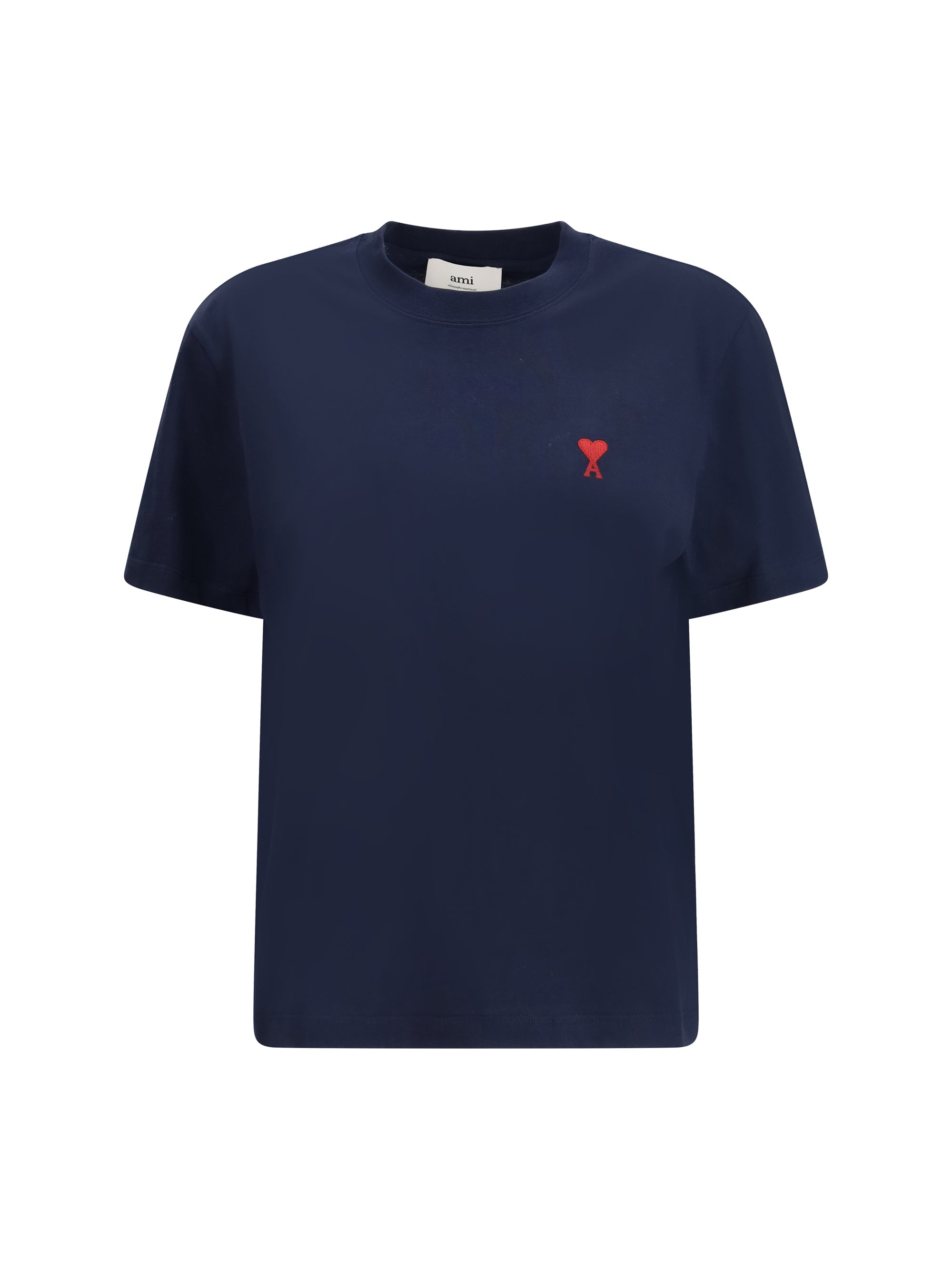 Logo-Embroidered T-Shirt — Navy