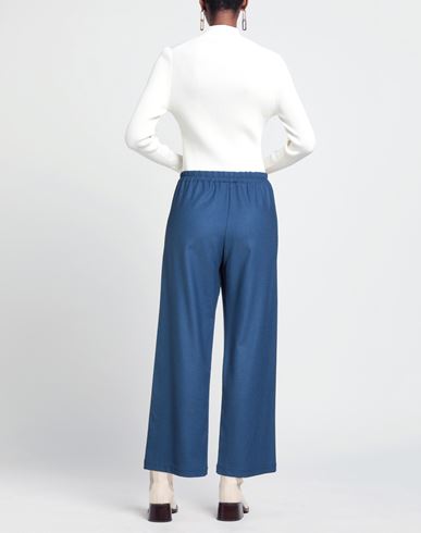 Niū Woman Pants Slate blue Size XS Polyester, Viscose, Wool, Elastane