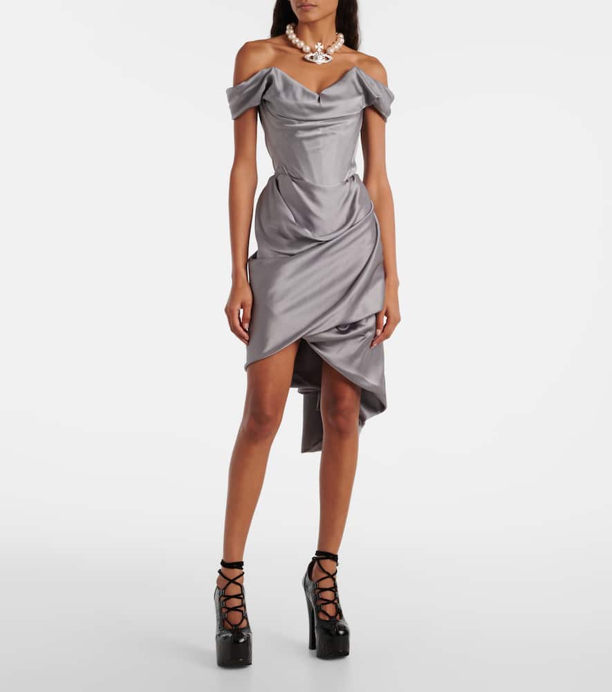 Vivienne Westwood Bridal Nova Cora satin corset dress