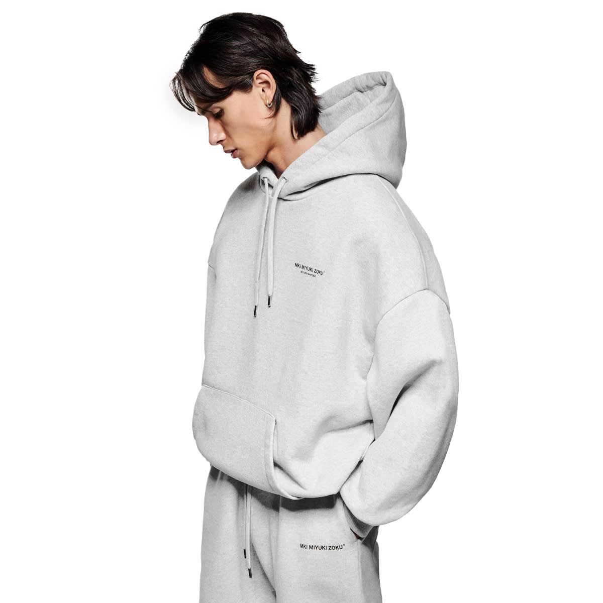 Men's Design Studio Hoodie Grey