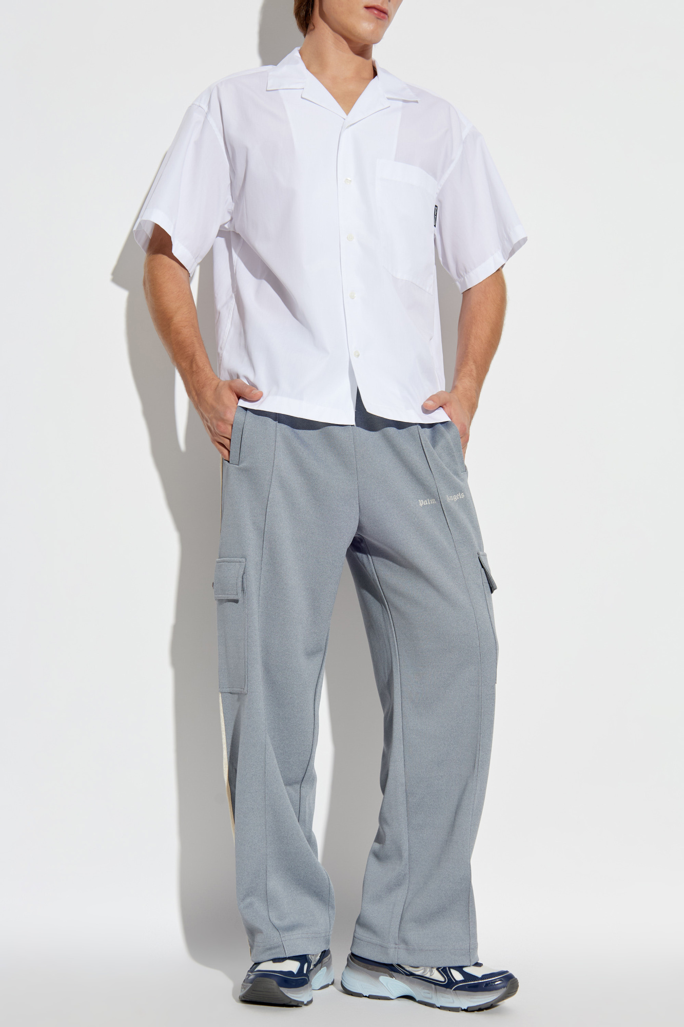 Shirt With Pocket, Men's, White