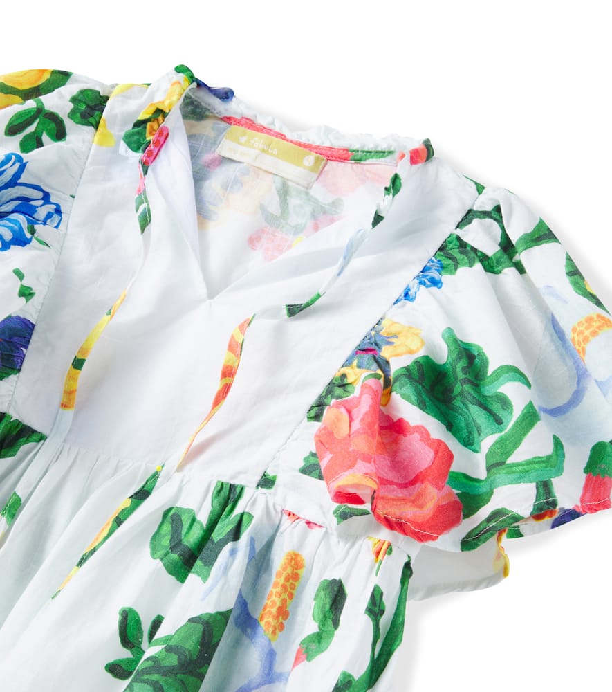 Fábula Floral cotton dress