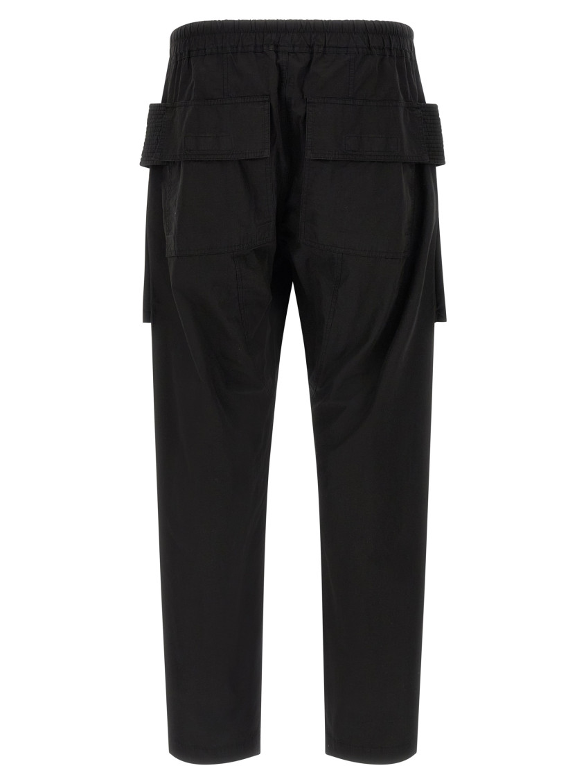Black Relaxed Cargos Pants
