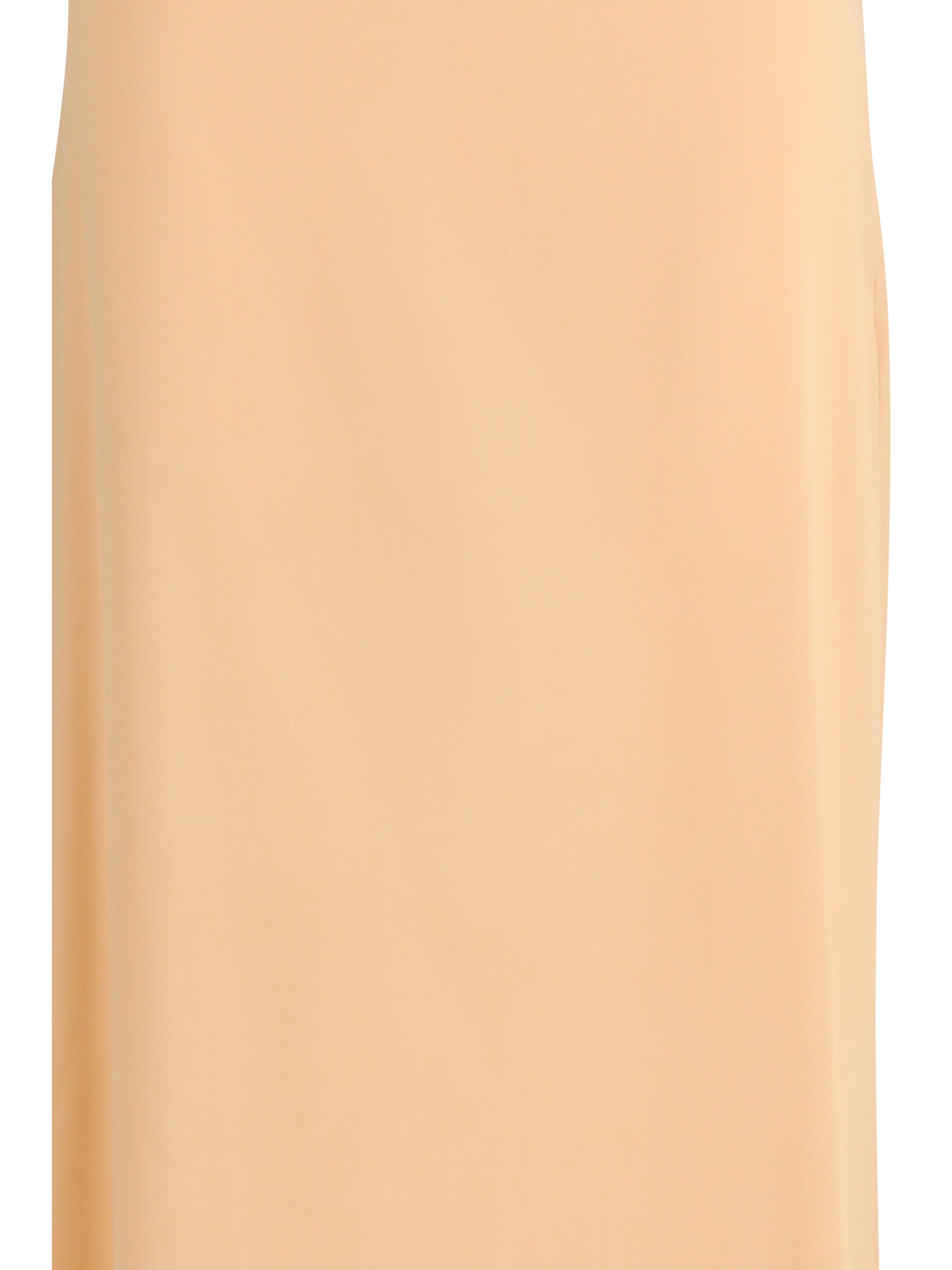 Silk Skirt — Orange