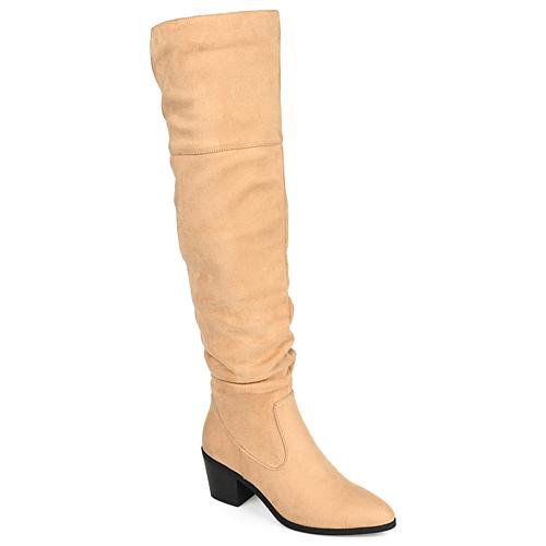 Collection Womens Tru Comfort Foam Wide Calf Zivia Boot - Tan