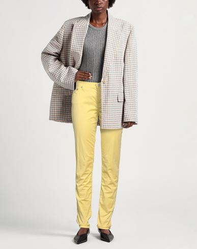 Jacob Cohёn Woman Pants Yellow Size 32 Cotton, Elastane